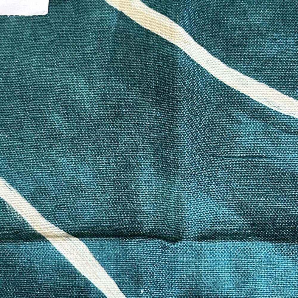 Lee Jofa Fabric Sample Remnant Graffito Teal Pearl 12” Kelly Wearstler Crafts - Picture 11 of 12